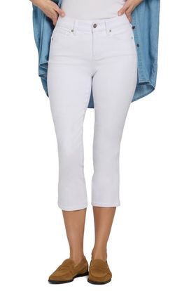 NYDJ NYDJ Chloe Cool Embrace® Side Slit Capri Jeans