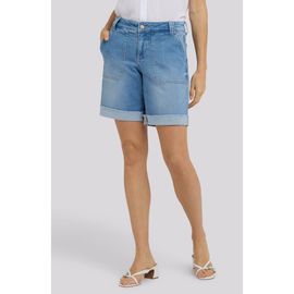 NYDJ NYDJ Diana Relaxed Fit Cuffed Denim Shorts