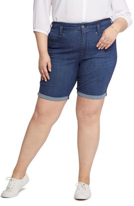 NYDJ NYDJ Ella Roll Cuff High Waist Denim Shorts