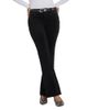 Nydj Nydj Felicity High Rise Flare Trouser Jeans in Black - 1