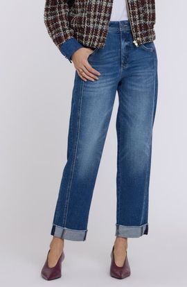 NYDJ NYDJ Kasey High Waist Raw Cuff Ankle Stovepipe Jeans