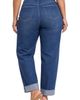 NYDJ NYDJ Kasey Stovepipe Seam Detail High Waist Raw Cuff Ankle Jeans - 2
