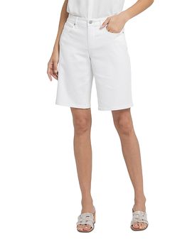 Nydj Nydj Lilly High Rise Jean Shorts in Optic White