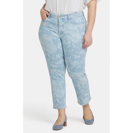 NYDJ NYDJ Marilyn Floral Crop Straight Leg Jeans