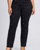 NYDJ NYDJ Marilyn Rhinestone High Waist Ankle Straight Leg Jeans - 1