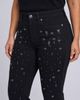 NYDJ NYDJ Marilyn Rhinestone High Waist Ankle Straight Leg Jeans - 3