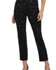 NYDJ NYDJ Marilyn Rhinestone High Waist Straight Leg Jeans - 1