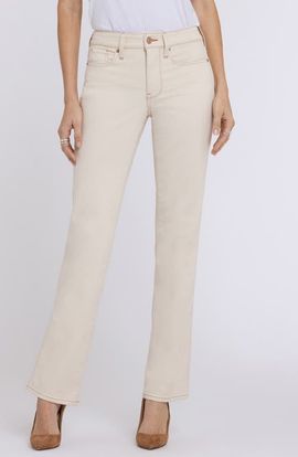 NYDJ NYDJ Marilyn Topstitch Detail Straight Leg Jeans