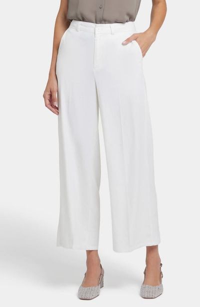 NYDJ NYDJ Morgan Stretch Linen Wide Leg Ankle Pants