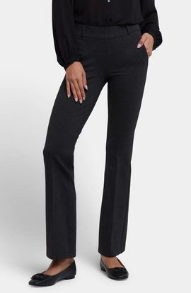 NYDJ NYDJ Pull-On Flare Leg Ponte Knit Trousers
