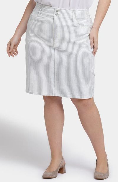 NYDJ NYDJ Stripe Denim Skirt