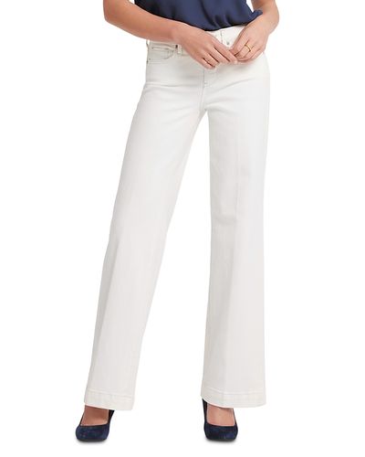 Nydj Nydj Teresa High Rise Wide Leg Jeans in Winter White