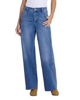 Nydj Nydj Teresa High Rise Wide Leg Jeans in Yarrow
