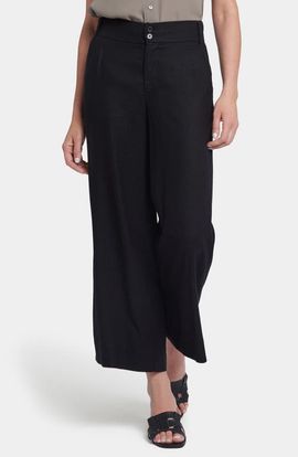 NYDJ NYDJ Waverly Linen Blend Wide Leg Pants