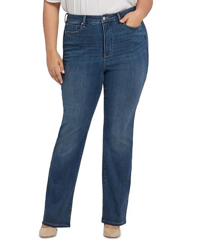 Nydj Plus Nydj Plus Barbara High Rise Flare Leg Jeans in Serendipity
