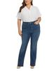 Nydj Plus Nydj Plus Barbara High Rise Flare Leg Jeans in Serendipity - 2