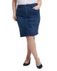 Nydj Plus Nydj Plus High Waist Jean Skirt - 1