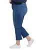 Nydj Plus Nydj Plus Marilyn High Rise Straight Ankle Jeans in Blue Ridge - 3