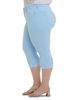 Nydj Plus Nydj Plus Marilyn High Rise Straight Cropped Jeans in Optic White - 3