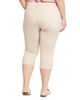 Nydj Plus Nydj Plus Marilyn High Rise Straight Cropped Jeans in Pearl Grey - 2