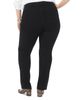 Nydj Plus Nydj Plus Marilyn High Rise Straight Jeans in Black - 2