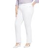Nydj Plus Nydj Plus Marilyn High Rise Straight Jeans in Optic White - 5