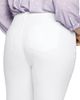 Nydj Plus Nydj Plus Marilyn High Rise Straight Jeans in Optic White - 6