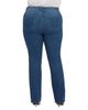 Nydj Plus Nydj Plus Marilyn High Rise Straight Leg Jeans in Cool Marine - 3