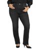 Nydj Plus Nydj Plus Marilyn High Rise Straight Leg Jeans in Paris Lights - 1