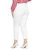 Nydj Plus Nydj Plus Sheri High Rise Slim Ankle Jeans in Optic White - 2