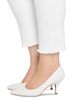 Nydj Plus Nydj Plus Sheri High Rise Slim Ankle Jeans in Optic White - 6