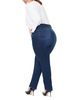 Nydj Plus Nydj Plus Sheri High Rise Slim Jeans in Quinn - 5