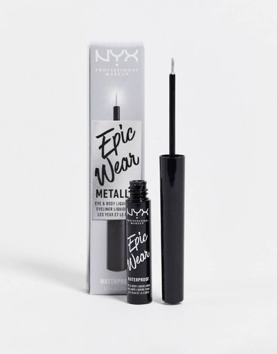 NYX Professional Makeup NYX Professional Makeup Epic Wear Metallic Liquid Liner - Silver Metal