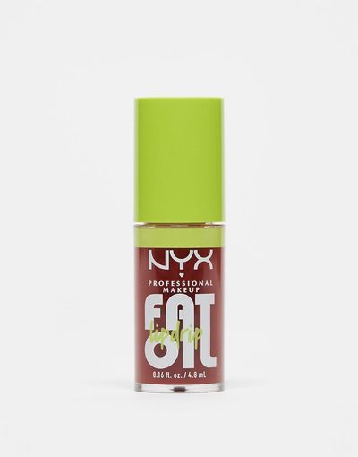 NYX Professional Makeup NYX Professional Makeup Fat Oil Lip Drip, Lip Gloss- Losin Cone-trol-pink