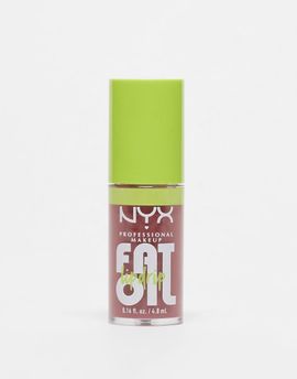 NYX Professional Makeup NYX Professional Makeup Fat Oil Lip Drip, Lip Gloss- Sprinkle Sprinkle-Brown