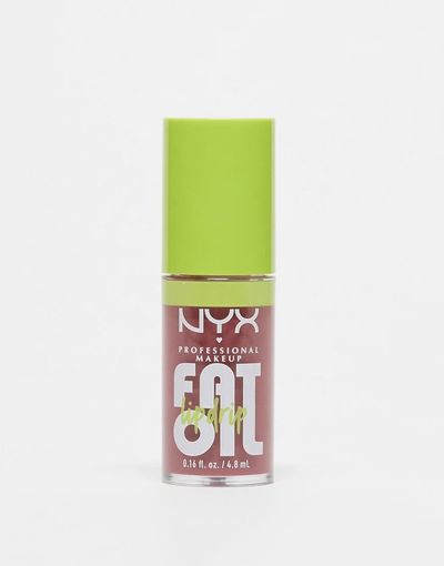 NYX Professional Makeup NYX Professional Makeup Fat Oil Lip Drip, Lip Gloss- Sprinkle Sprinkle-Brown