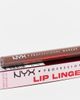 NYX Professional Makeup NYX Professional Makeup Lip Lingerie Lip Liner Stain- Lip Lock-Brown - 4