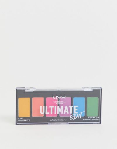 NYX Professional Makeup NYX Professional Makeup UltimateEdit Petite Eye Shadow Palette - Brights-Multi