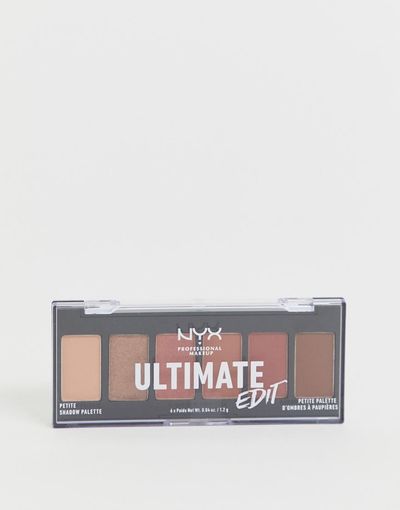 NYX Professional Makeup NYX Professional Makeup UltimateEdit Petite Eye Shadow Palette - Warm Neutrals-Multi