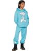 NZKidzzz NZKidzzz Kids Blue 'Happy Sunday' Hoodie - 4