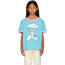 NZKidzzz NZKidzzz Kids Blue 'Happy Sunday' T-Shirt