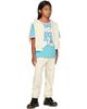 NZKidzzz NZKidzzz Kids Blue 'Happy Sunday' T-Shirt - 4