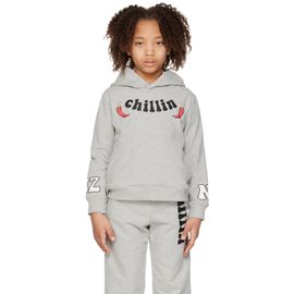 NZKidzzz NZKidzzz Kids Gray 'Chillin' Hoodie