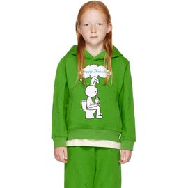 NZKidzzz NZKidzzz Kids Green 'Happy Thursday' Hoodie