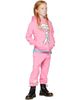 NZKidzzz NZKidzzz Kids Pink 'Happy Monday' Hoodie - 4