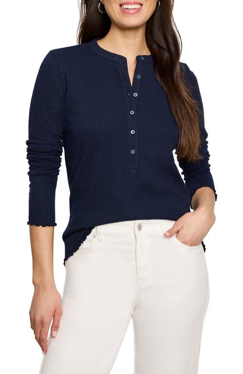 NZT by NIC+ZOE NZT by NIC+ZOE Cotton Seersucker Henley Top