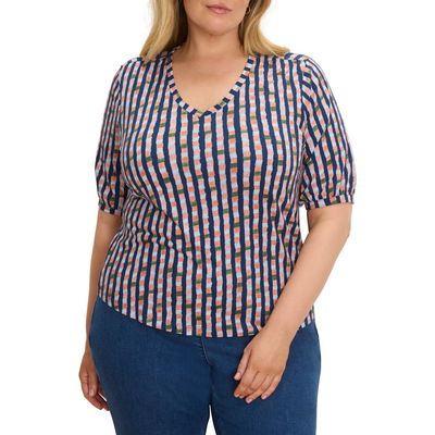 NZT by NIC+ZOE NZT by NIC+ZOE Elbow Sleeve V-Neck T-Shirt