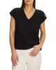 Nzt By Nic+zoe Nzt By Nic+Zoe Lace Knit Cap Sleeve Tee - 1