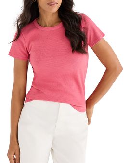 Nzt By Nic+zoe Nzt By Nic+Zoe Speckled Crewneck Tee