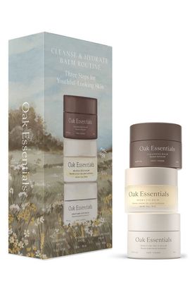 Oak Essentials Oak Essentials Cleanse & Hydrate Balm Routine Set 
